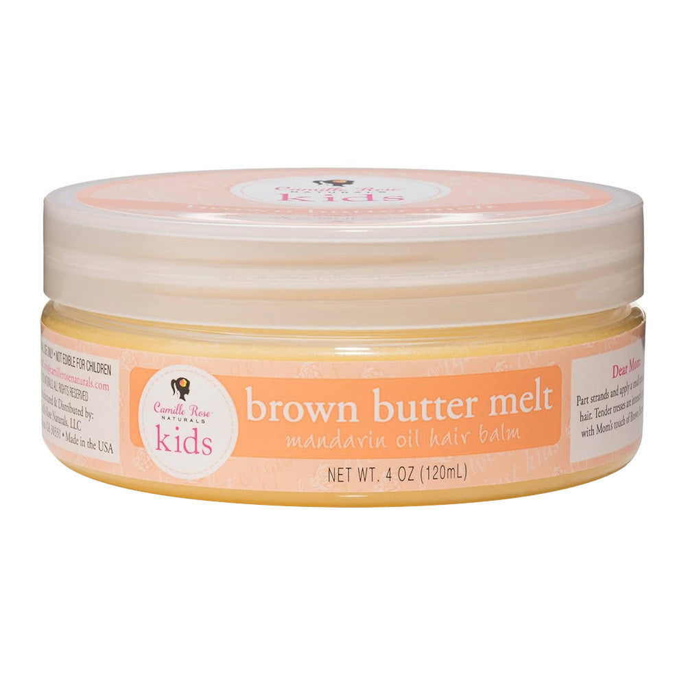 Camille Rose Kids Brown Butter Melt Mandarin Oil Hair Balm, 4 Oz
